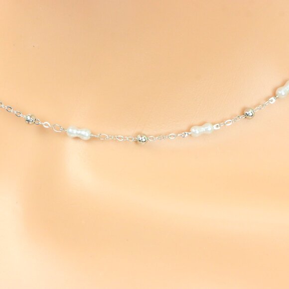 "Minimalist Necklace Chain, Elegant Jewelry for Women & Girls | MLCRC2143 - Picture 10 of 10